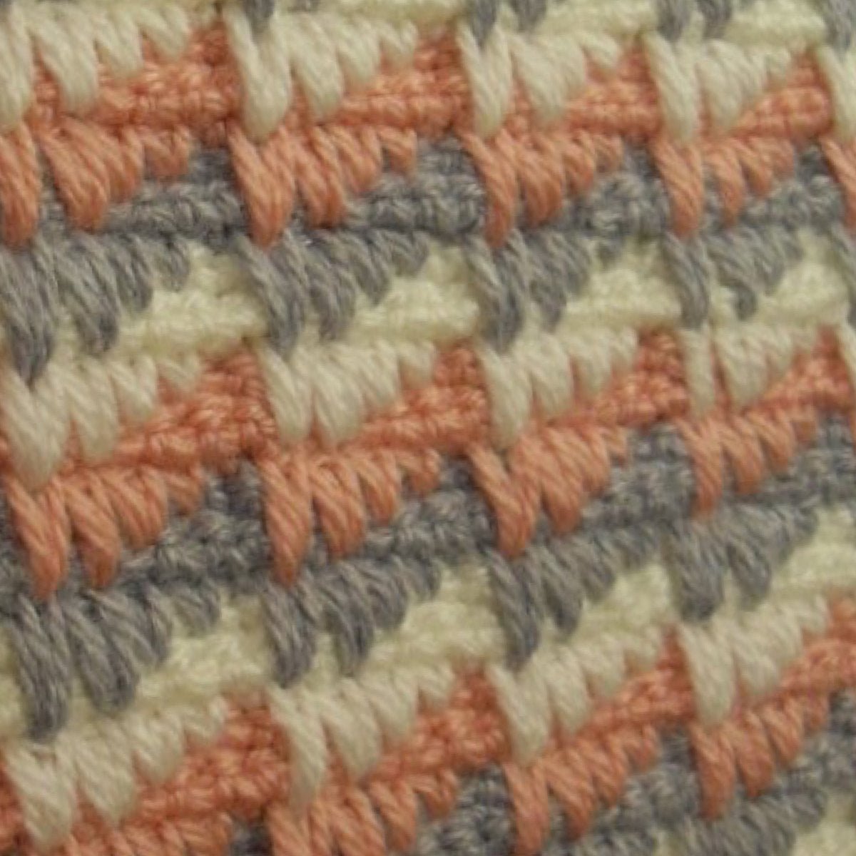 Free Crochet Pattern for Baby Blankets Spikes Reversible