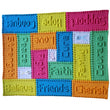 Load image into Gallery viewer, Free Crochet Pattern for Cancer Support Lap Throw Blanket Charity Hospital Words Puff
