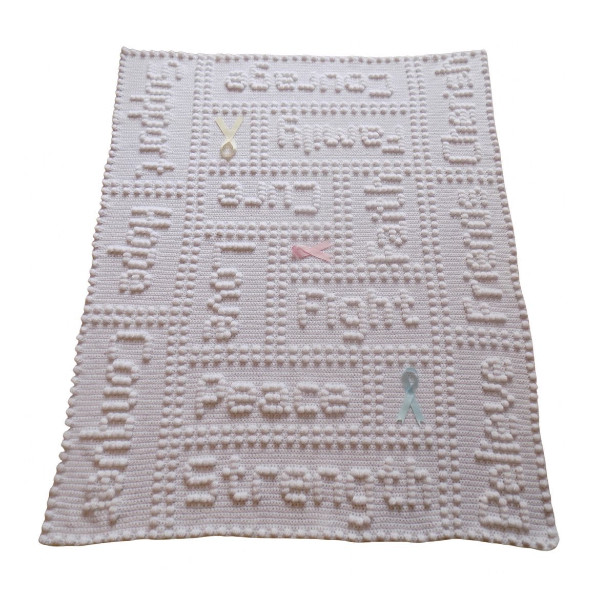 Free Crochet Pattern for Cancer Throw Blanket One Piece Charity Comfort
