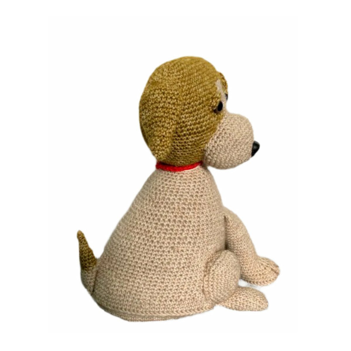 Free Crochet Pattern for Dog Amigurumi Toy Side
