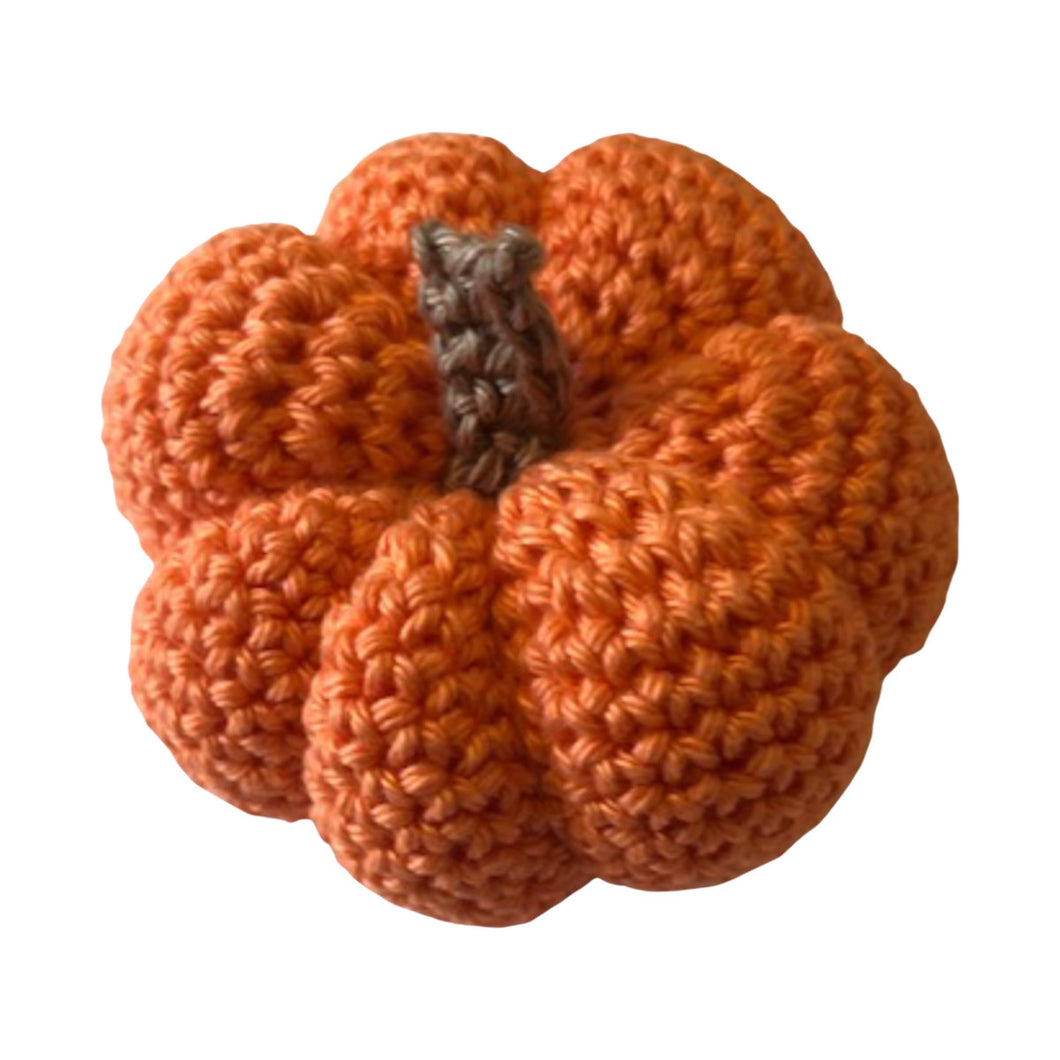 Free Crochet Pattern for Pumpkin Halloween Decoration