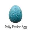 Load image into Gallery viewer, Free Knit Pattern for Easter Eggs Dotty
