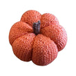 Load image into Gallery viewer, Free Knitting Pattern for Halloween Pumpkin using Straight Needles
