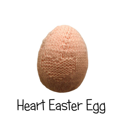 Free Knitting Patterns for Easter Eggs Heart