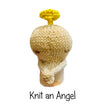 Load image into Gallery viewer, Knitting Pattern for Christmas Characters Angel Xmas Decorations
