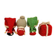 Load image into Gallery viewer, KNITTING PATTERN Christmas Characters Set 1 - Santa | Mrs Claus | Elf | Present

