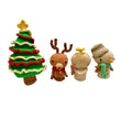 Load image into Gallery viewer, Knitting Pattern for Christmas Characters Set 2 Snowman Reindeer Angel Tree Xmas Decorations
