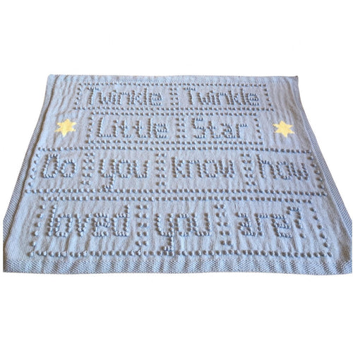 Twinkle Twinkle Little Star Baby Blanket