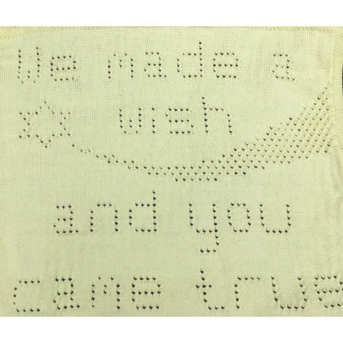 Lace Baby Blanket Knitting Pattern Wish Shooting Star 