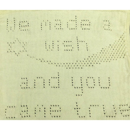 Lace Baby Blanket Knitting Pattern Wish Shooting Star 