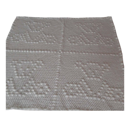 Teddy Bear Baby Blanket Pattern for Baby Banket Teddy Squares Half Double Croche Puff Stitches
