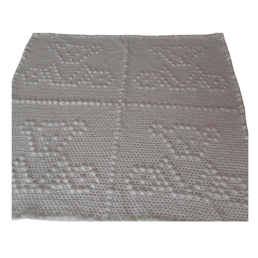 Teddy Bear Baby Blanket Pattern for Baby Banket Teddy Squares Half Double Croche Puff Stitches