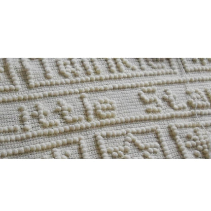 Pattern to crochet Baby Blanket for Twinkle Twinkle Little Star Bobble Puff Stitches